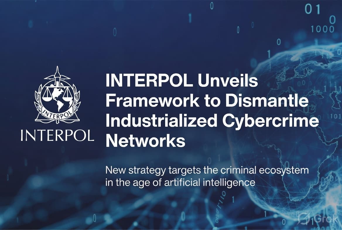 INTERPOL Unveils Framework to Dismantle Industrialized Cybercrime Networks
