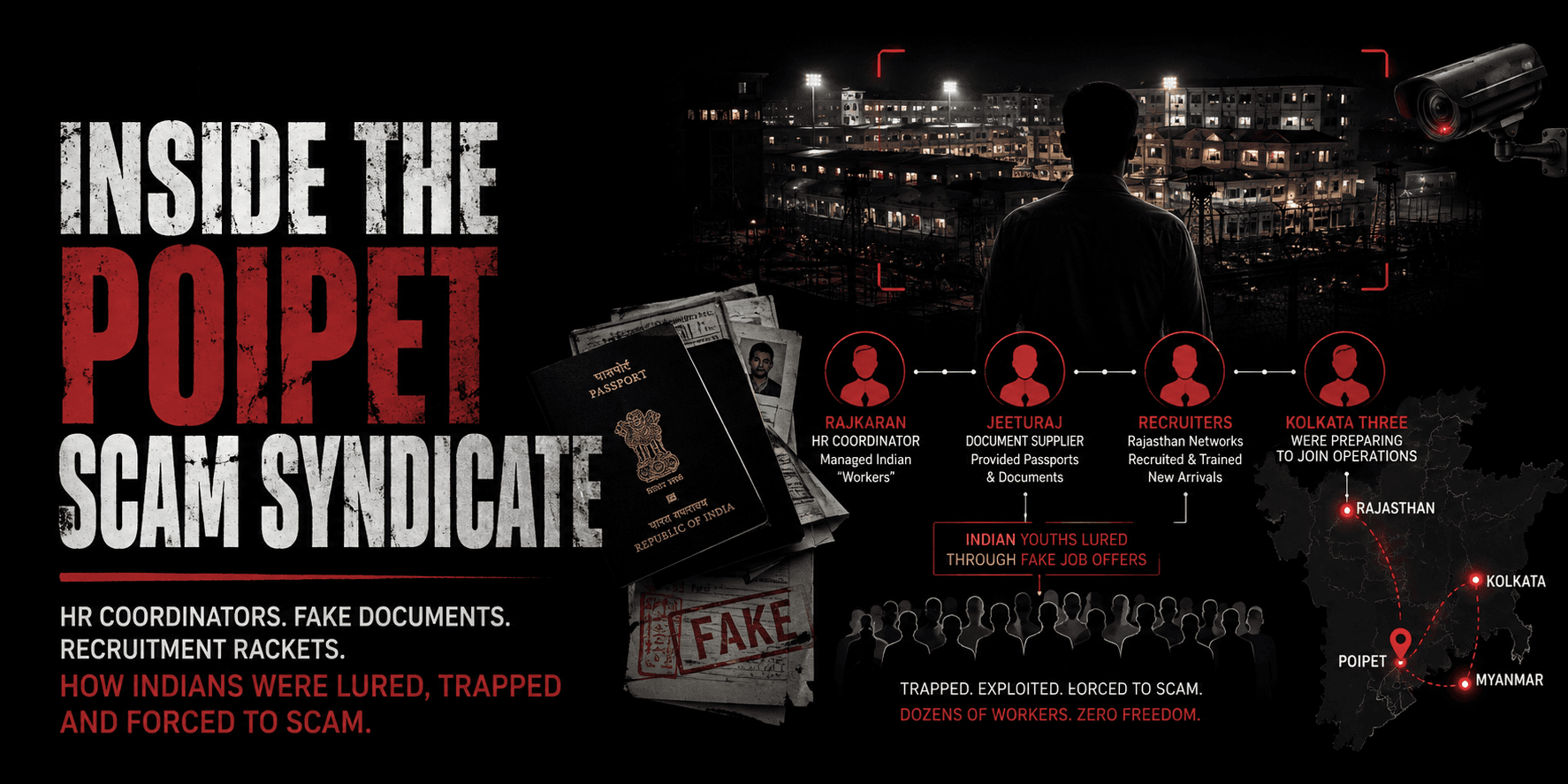 The Digital Chains: Inside Rajasthan’s Cyber Slavery Pipeline to Southeast Asia’s Scam Compounds