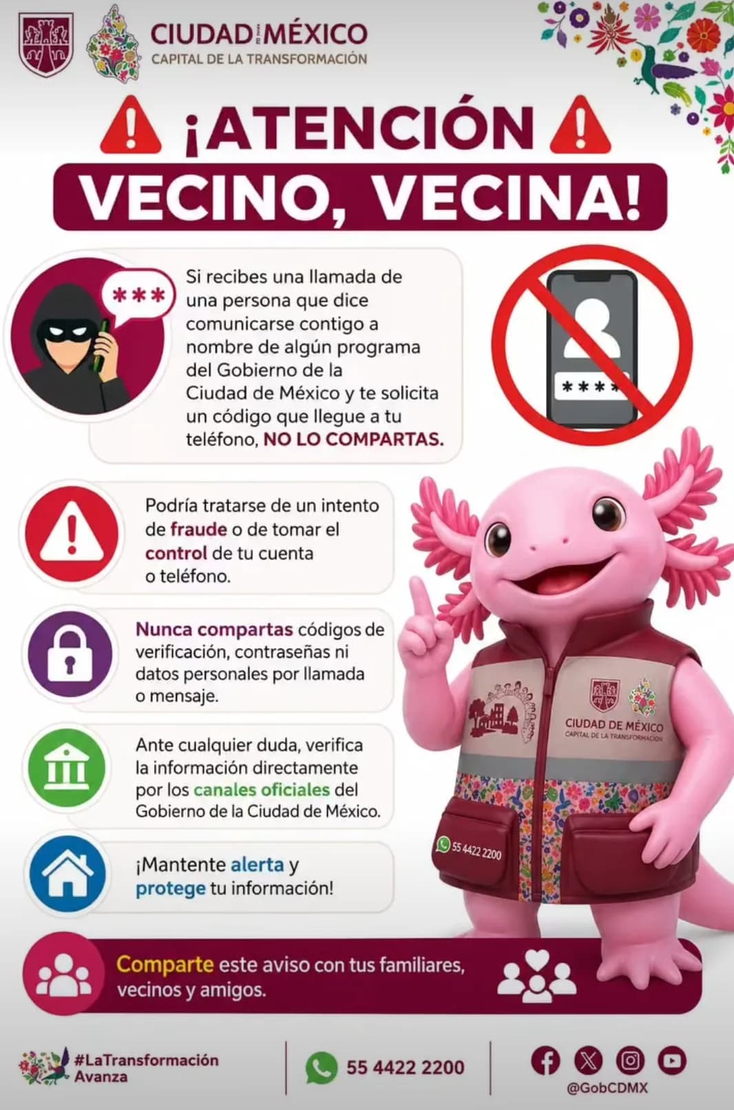 Mexico City Government Issues Urgent Alert As Fraudsters Hijack WhatsApp and Bank Accounts Using Your Own Verification Code