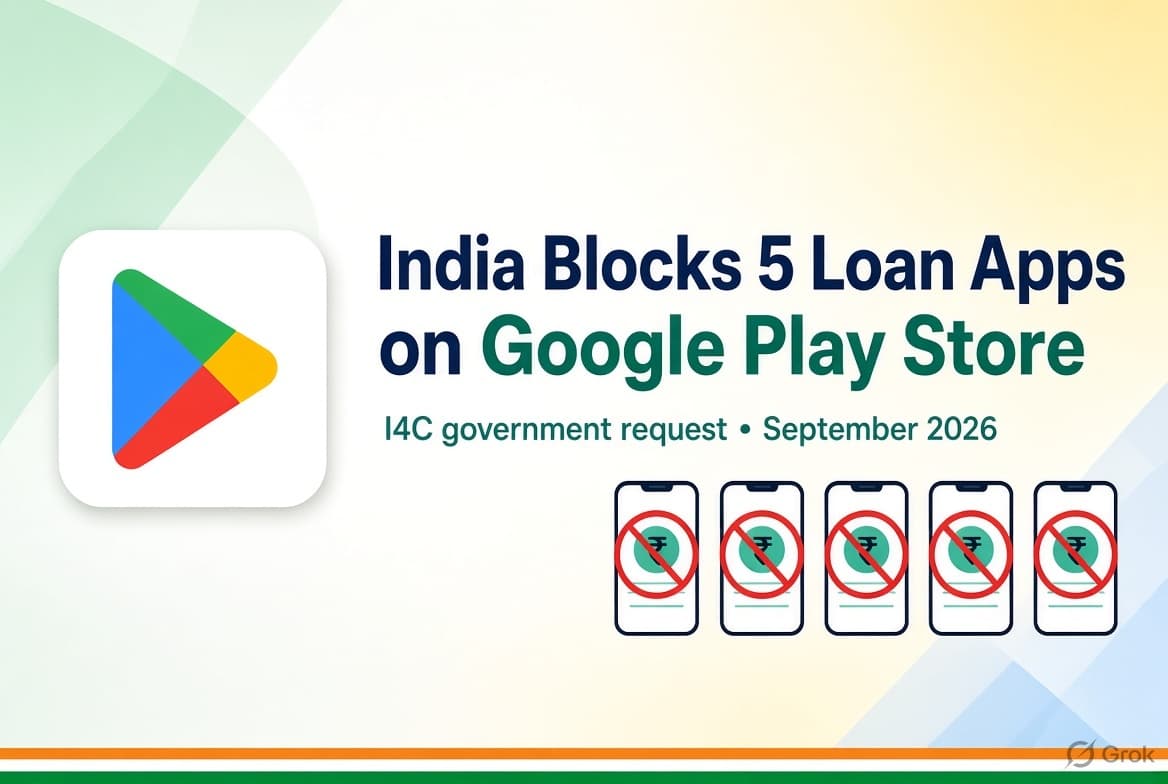India flags five Play Store loan apps: I4C notice, old Chinese-app shelf, new shells