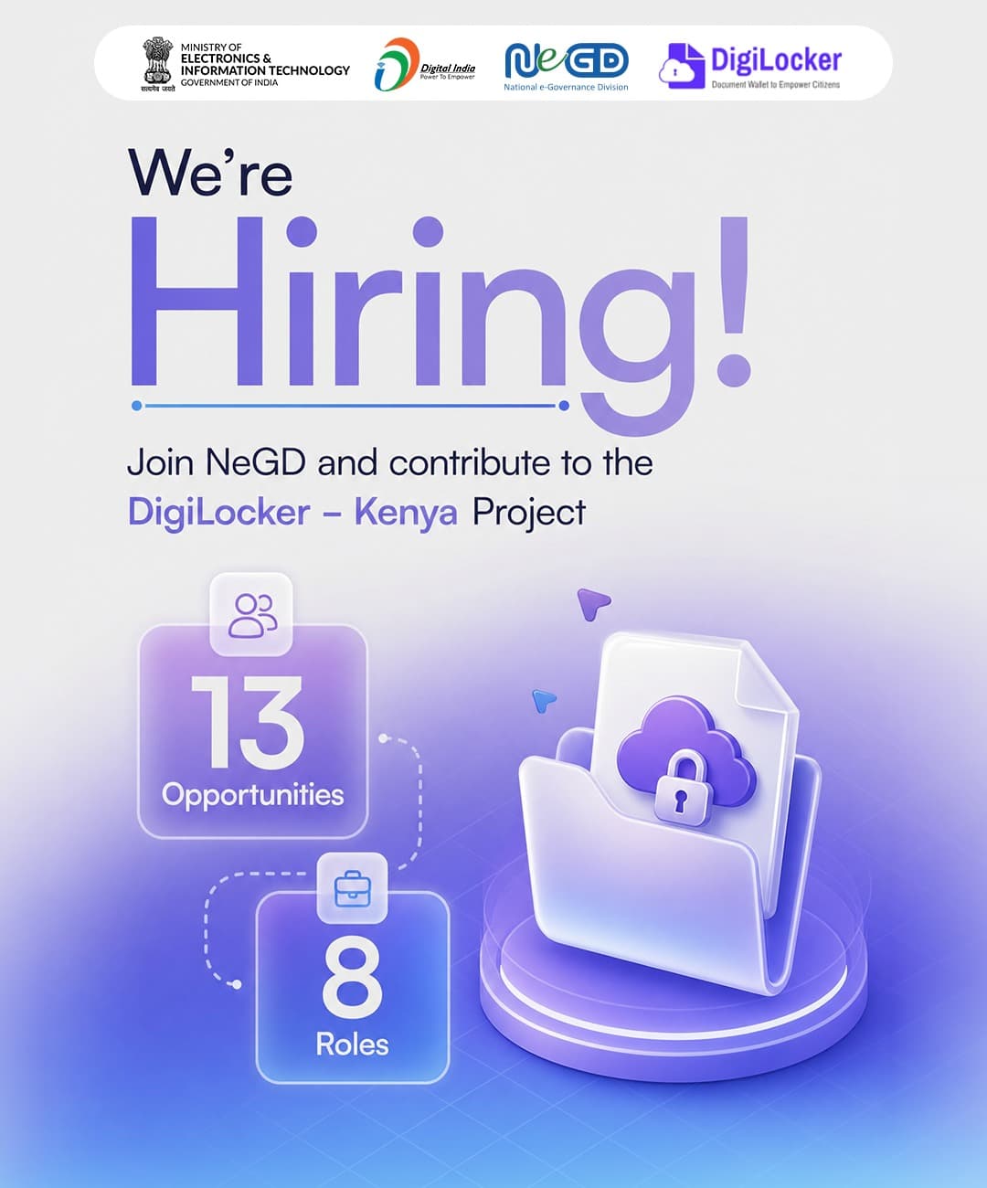 DigiLocker Kenya project being assisted by India - Hiring Alert